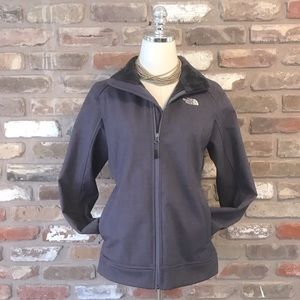 THE NORTH FACE Women’s Dark Plum Purple Faux Fur Lined Full Zip Jacket M